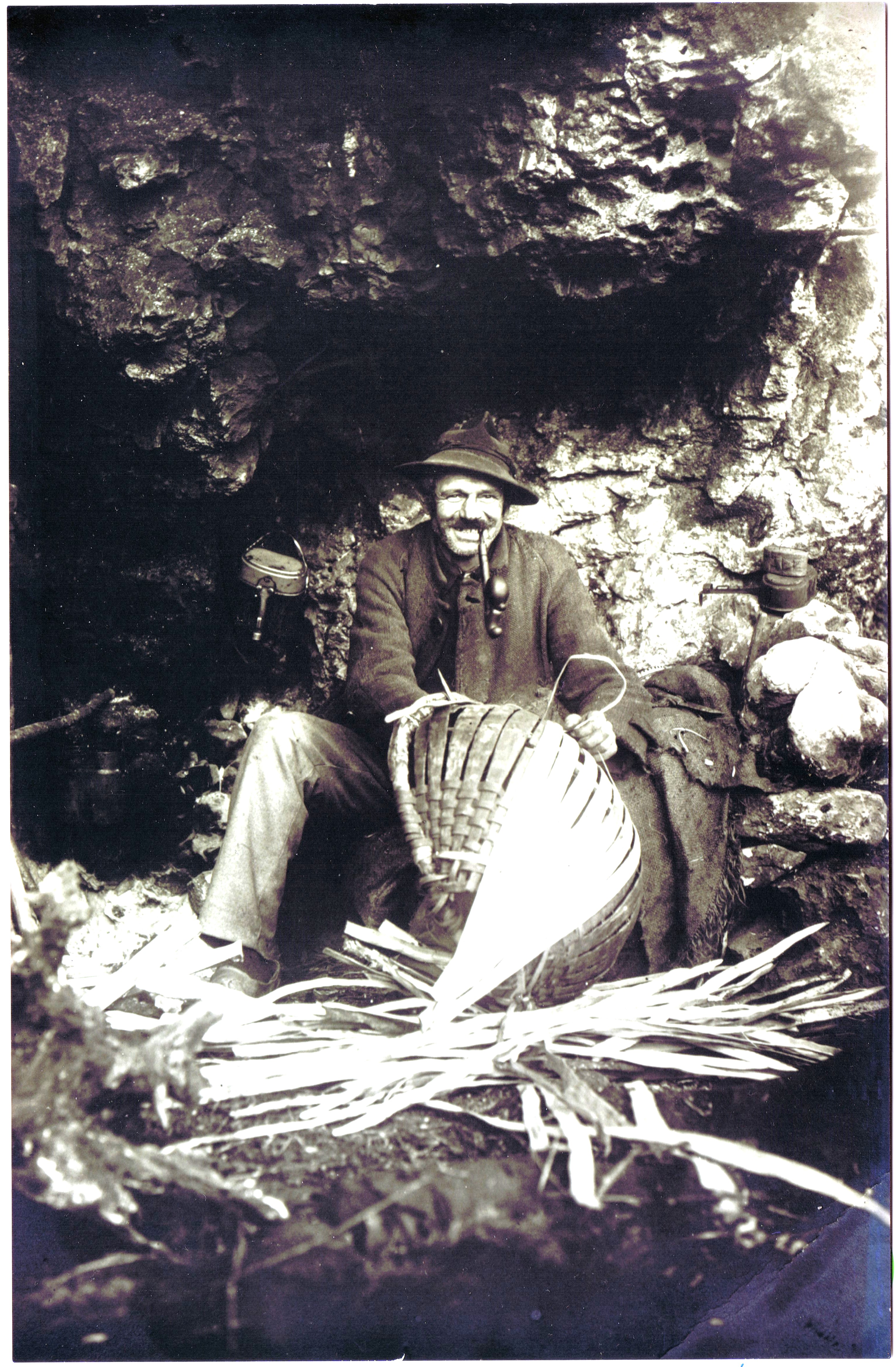 Der Waldmensch von Beratzhausen Foto: Privatarchiv Hermann Laßleben, Beratzhausen