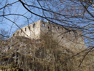 Detailaufnahmen der Burg Kallmünz